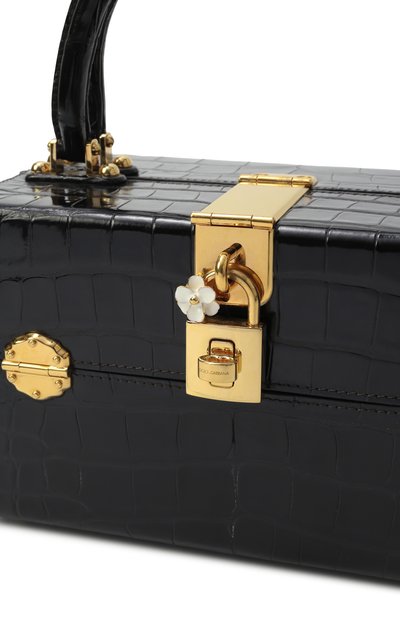 Сумка dolce box из кожи крокодила DOLCE & GABBANA, арт. BB6238/B2CL6, фото 3