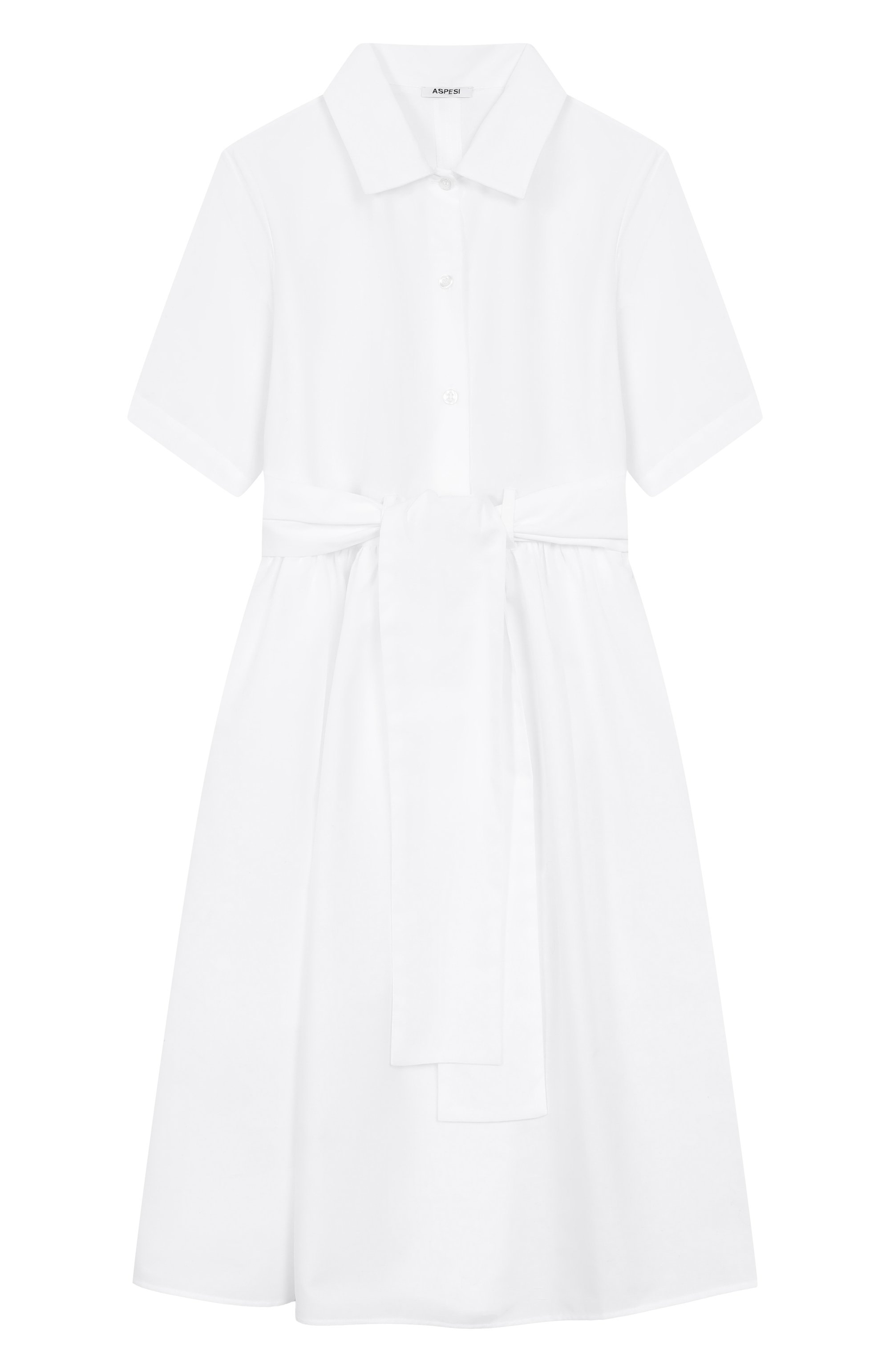 Хлопковое платье-рубашка ASPESI, арт. S25012VMC0068/14A-16A, фото 1