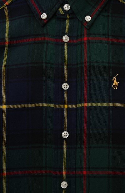Хлопковая рубашка RALPH LAUREN, арт. 322853502, фото 3