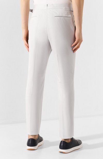 Хлопковые брюки ZEGNA, арт. 714F09/77FA12, фото 4