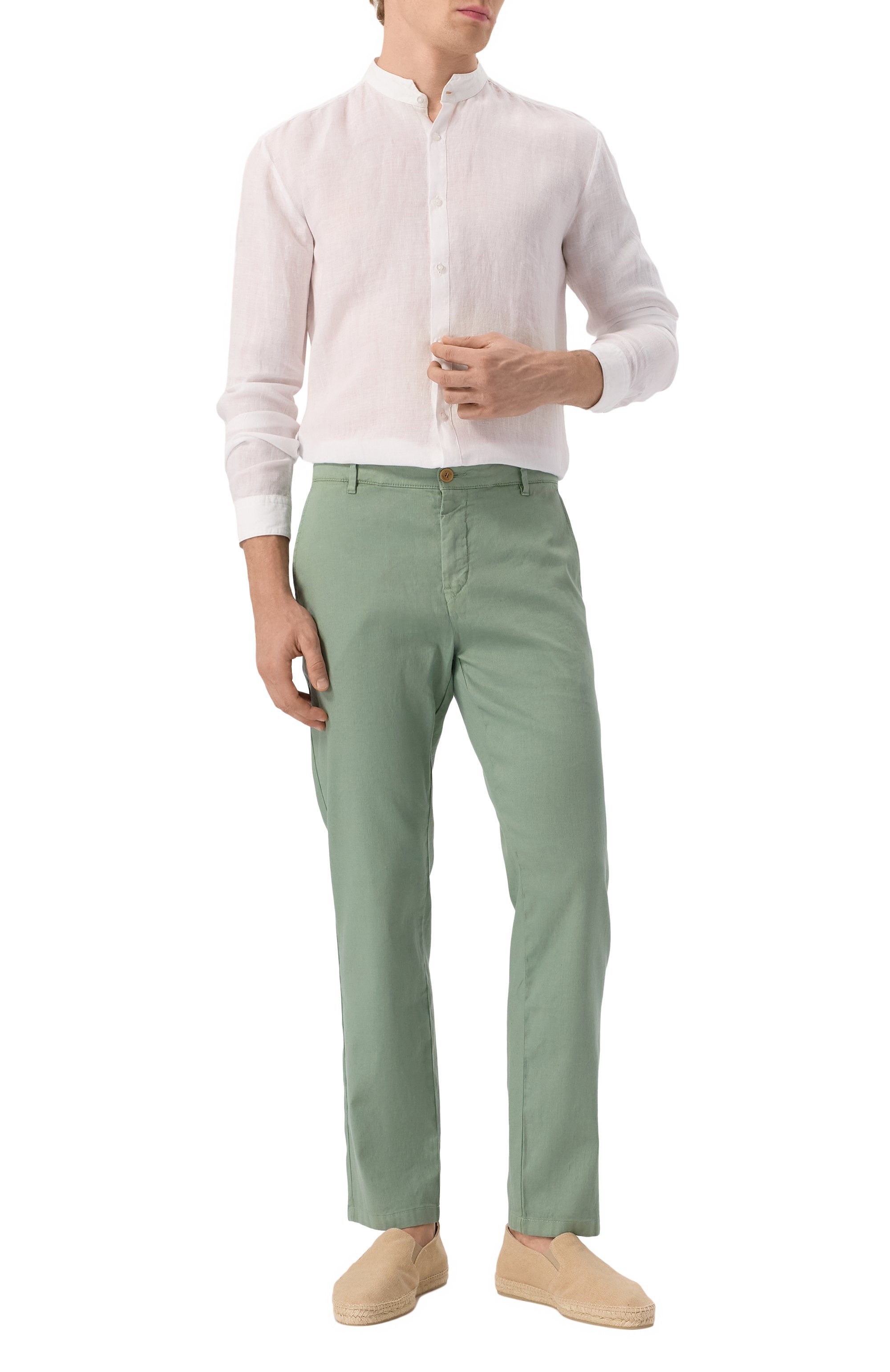 Брюки изо льна и хлопка BOGNER, арт. 18417335, фото 2