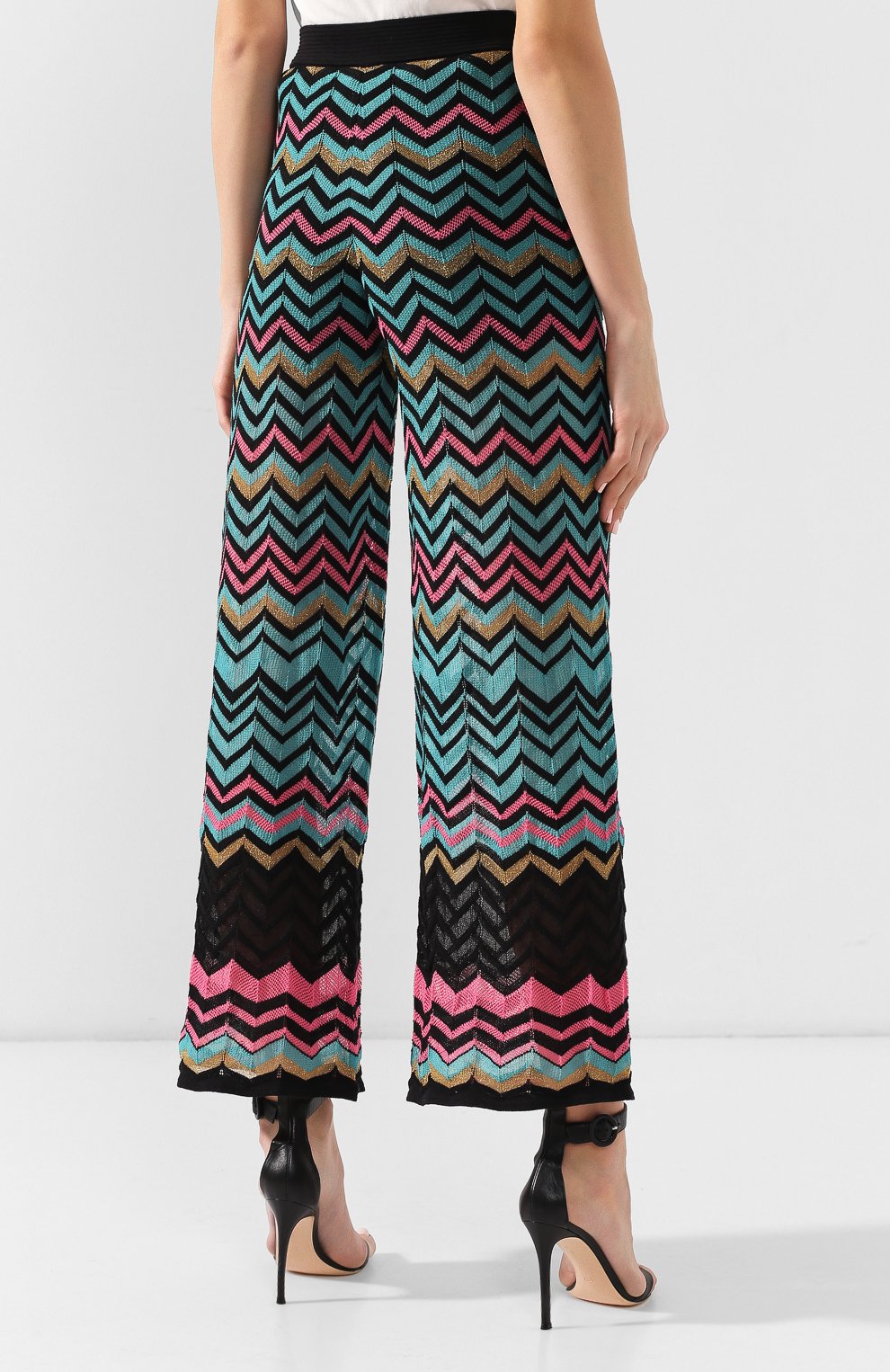 Брюки из смеси хлопка и вискозы M MISSONI, арт. 2DI00016/2K0008, фото 4