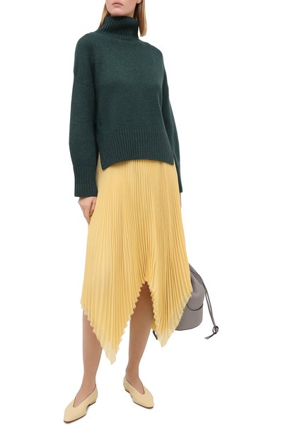 Кашемировый пуловер LORO PIANA зеленого цвета по цене 197000 руб., арт. FAI7129, фото 2 Кашемировый пуловер LORO PIANA, арт. FAI7129, фото 2