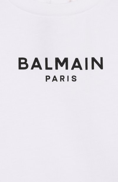 Хлопковая футболка BALMAIN, арт. BY8631, фото 3