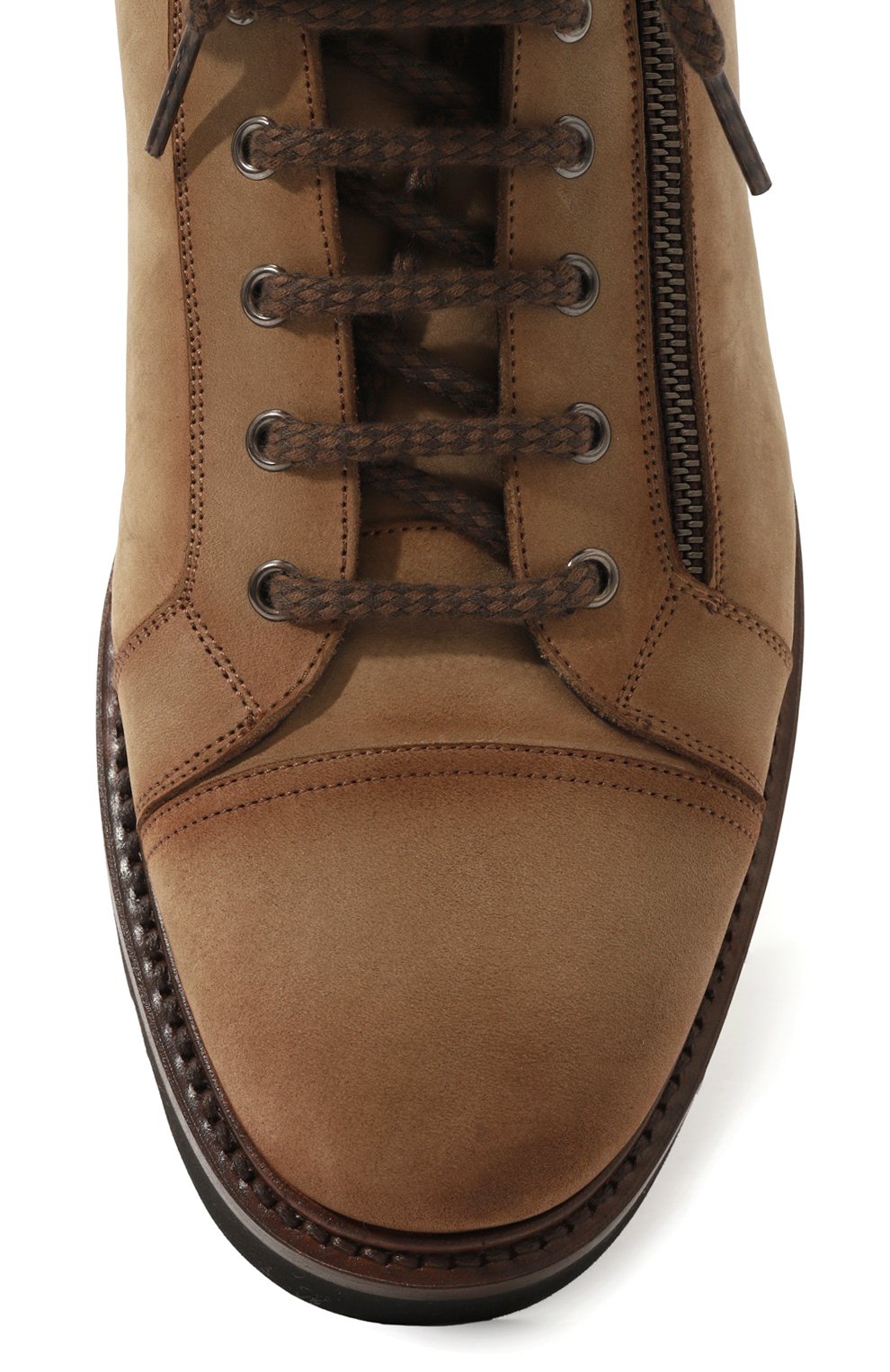 Ботинки из нубука W.GIBBS, арт. 0672001/NUBUCK FUR, фото 6