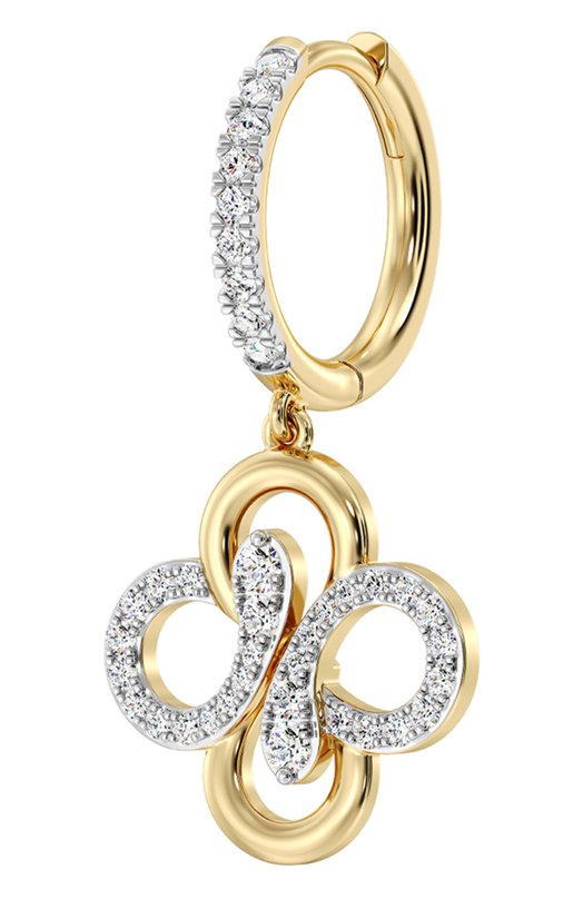 Серьга Serendipity EJE0084Y Бесцветный EJE0084Y