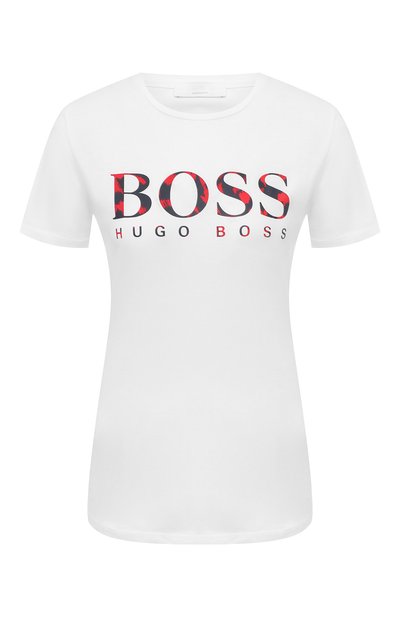 Женская хлопковая футболка BOSS, арт. 50440138