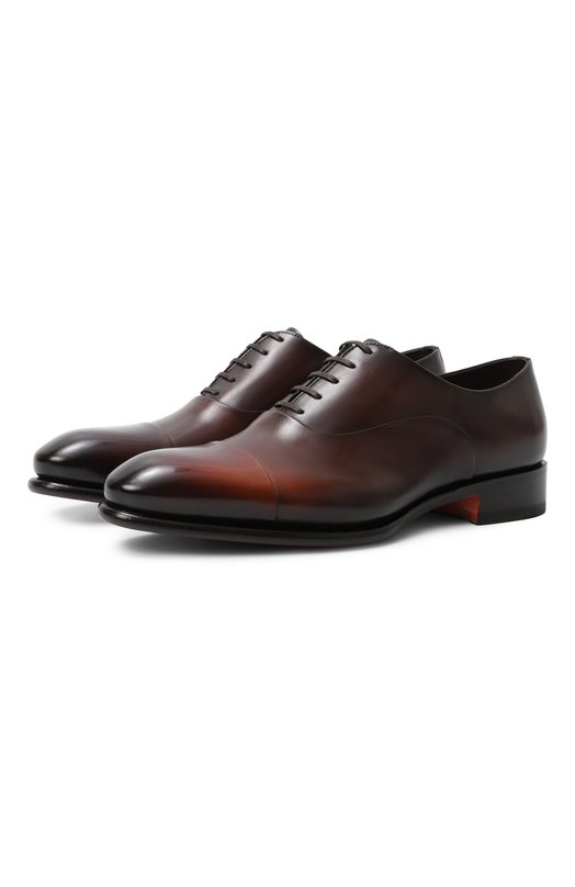 фото Кожаные оксфорды carter santoni