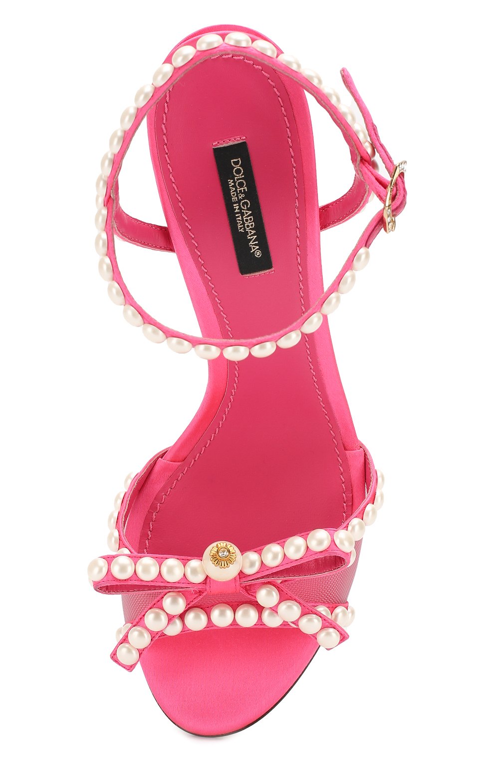 Текстильные босоножки DOLCE & GABBANA, арт. CR0964/AX086, фото 5