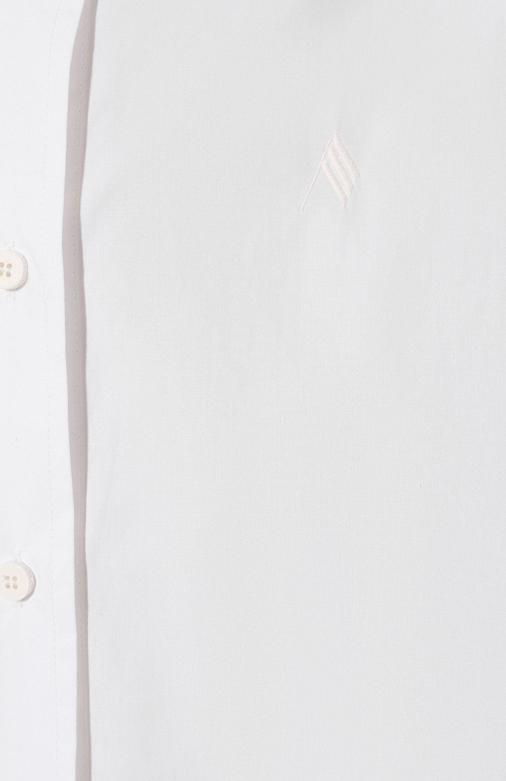 Хлопковая рубашка THE ATTICO белого цвета по цене 58750 руб., арт. 227WCH04, фото 5 Хлопковая рубашка THE ATTICO, арт. 227WCH04, фото 5