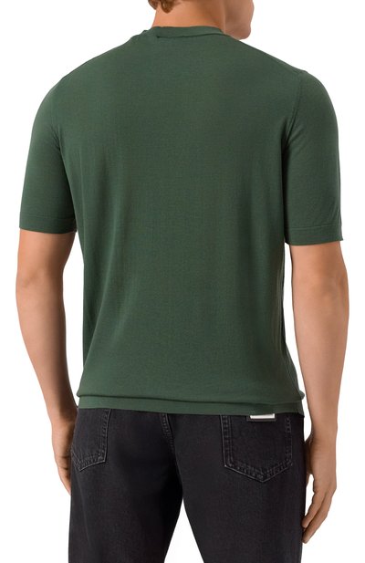 Шерстяной джемпер MVST темно-зеленого цвета по цене 131000 руб., арт. M0-M25.1MM.K402/44-60, фото 4 Шерстяной джемпер MVST, арт. M0-M25.1MM.K402/44-60, фото 4