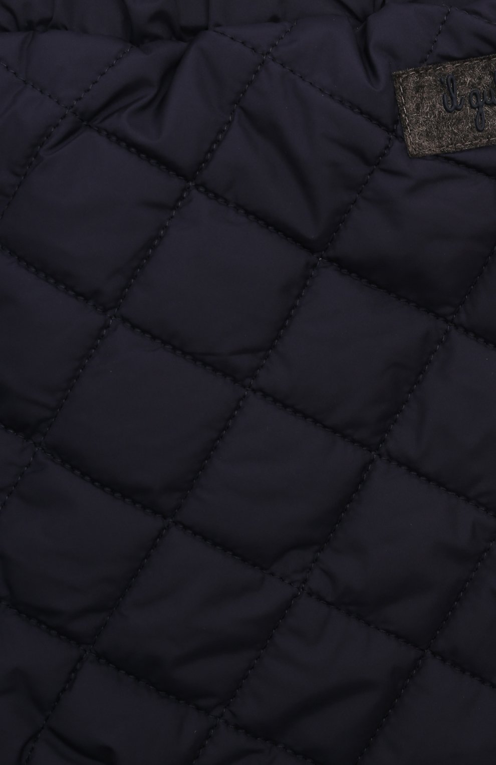 Утепленные джоггеры IL GUFO темно-синего цвета по цене 14650 руб., арт. A24PL340N0106/2A-4A, фото 3 Утепленные джоггеры IL GUFO, арт. A24PL340N0106/2A-4A, фото 3