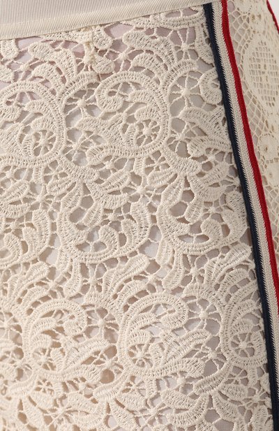 Хлопковые шорты ERMANNO ERMANNO SCERVINO кремового цвета по цене 32600 руб., арт. 44 T PC04 MAC, фото 5 Хлопковые шорты ERMANNO ERMANNO SCERVINO, арт. 44 T PC04 MAC, фото 5