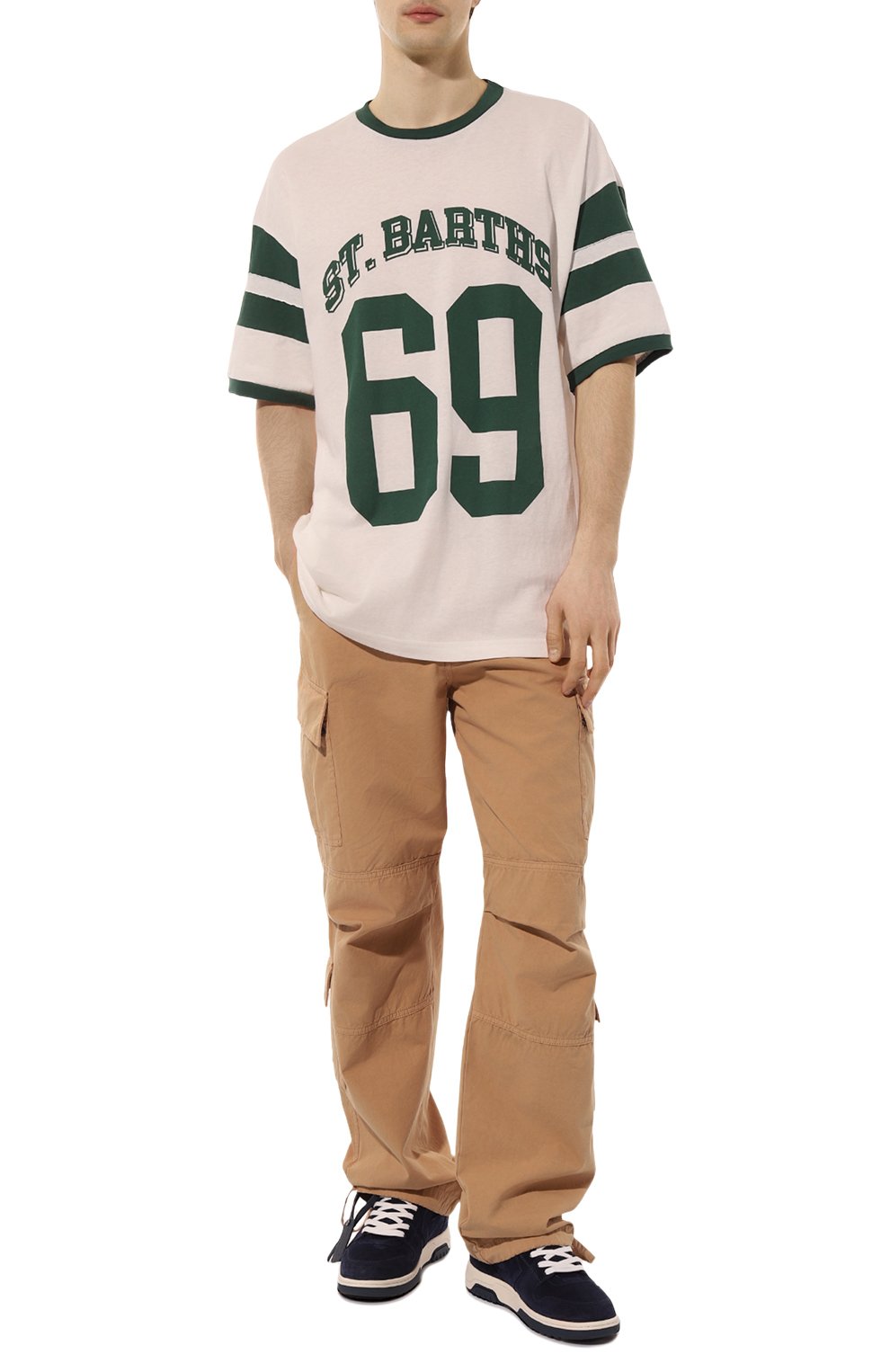 Замшевые кеды out of office OFF-WHITE, арт. OMIA189F22LEA0024242, фото 2