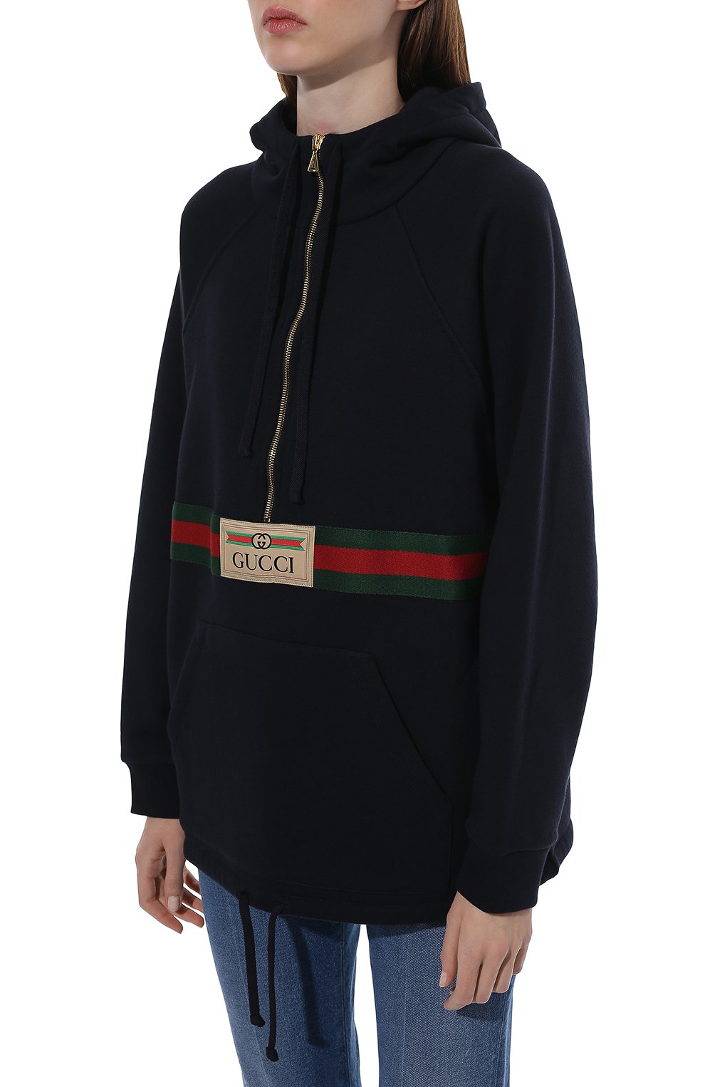 Хлопковое худи GUCCI, арт. 644656/XJC3W, фото 3