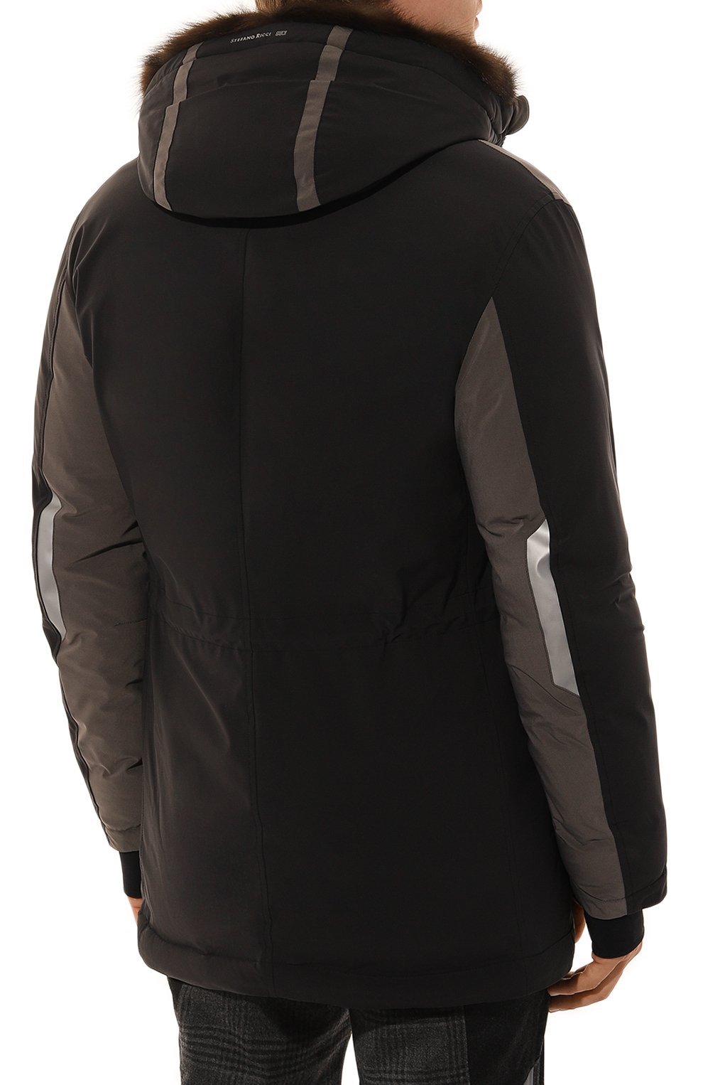 Куртка с воротником из пекана STEFANO RICCI, арт. MHJ6S00060/HN0007, фото 4