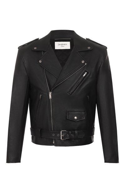 Мужская кожаная куртка SAINT LAURENT, арт. 822089/YC0Q2