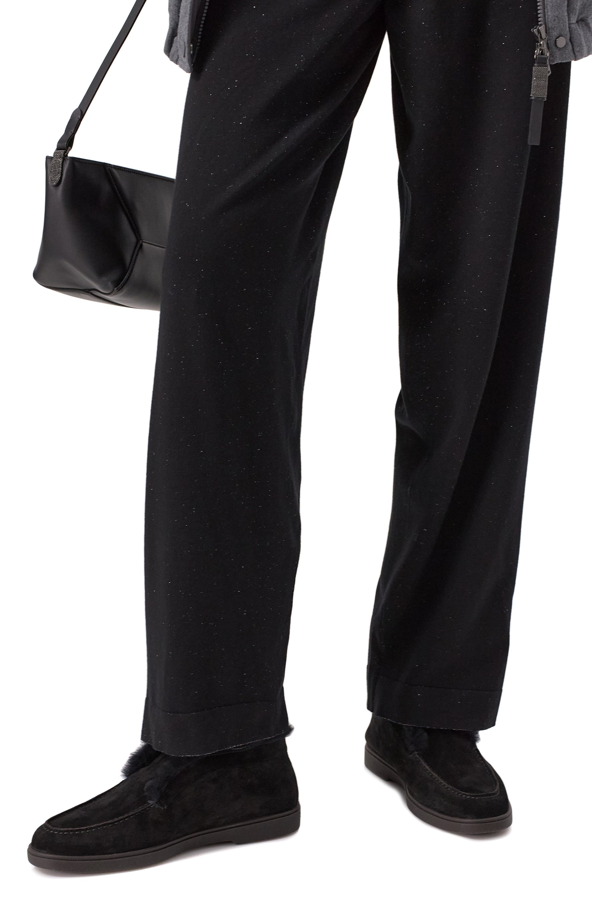 Замшевые ботинки SANTONI, арт. WUYG58457NERAPFR, фото 3