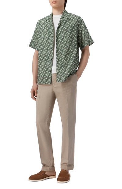 Замшевые сабо ZILLI, арт. H0305AM1100VZPU05, фото 2