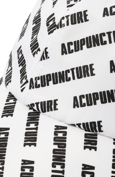 Мужская бейсболка ACUPUNCTURE белого цвета, арт. H113U06100214 | Фото 4 (Материал: Текстиль, Синтетический материал; Материал сплава: Проставлено; Нос: Не проставлено)