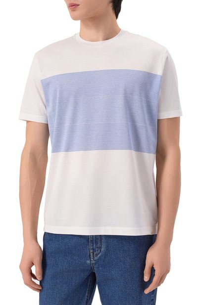 Хлопковая футболка PAUL&SHARK, арт. 26411020_001, фото 3