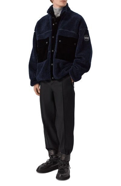 Кожаные сапоги GIORGIO ARMANI черного цвета по цене 198500 руб., арт. GM004865/AF32962, фото 2 Кожаные сапоги GIORGIO ARMANI, арт. GM004865/AF32962, фото 2