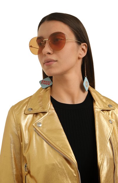 Солнцезащитные очки с подвесками GUCCI, арт. GG1149S/690989 I3330, фото 2