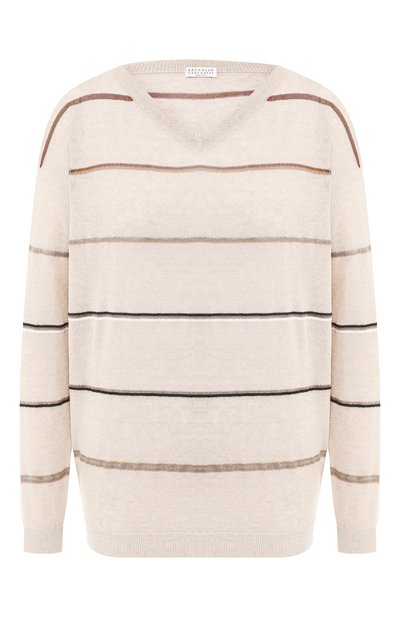 Женский льняной пуловер BRUNELLO CUCINELLI, арт. M1T130102