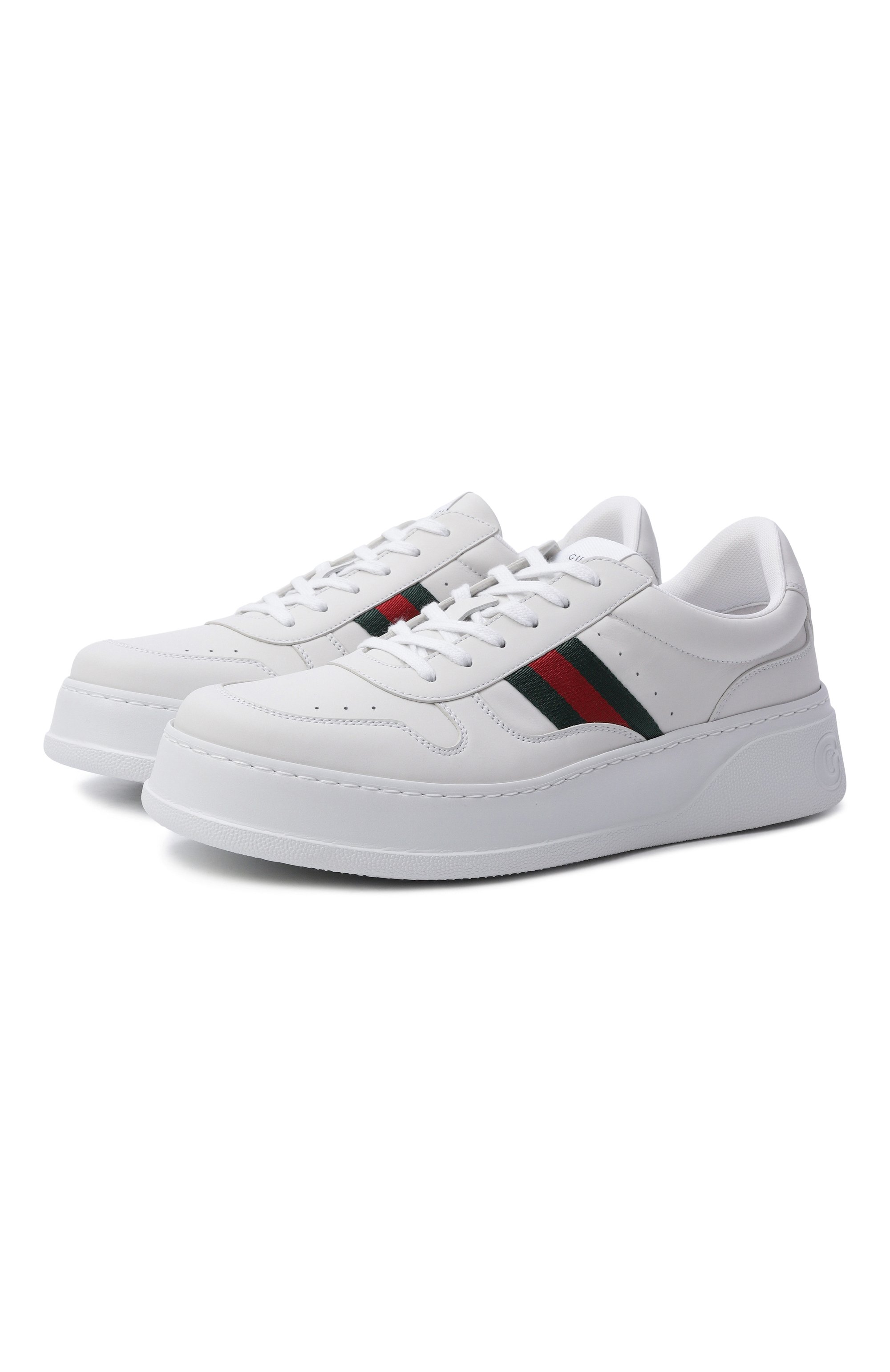 Кожаные кеды GUCCI, арт. 848317/UPG40, фото 1