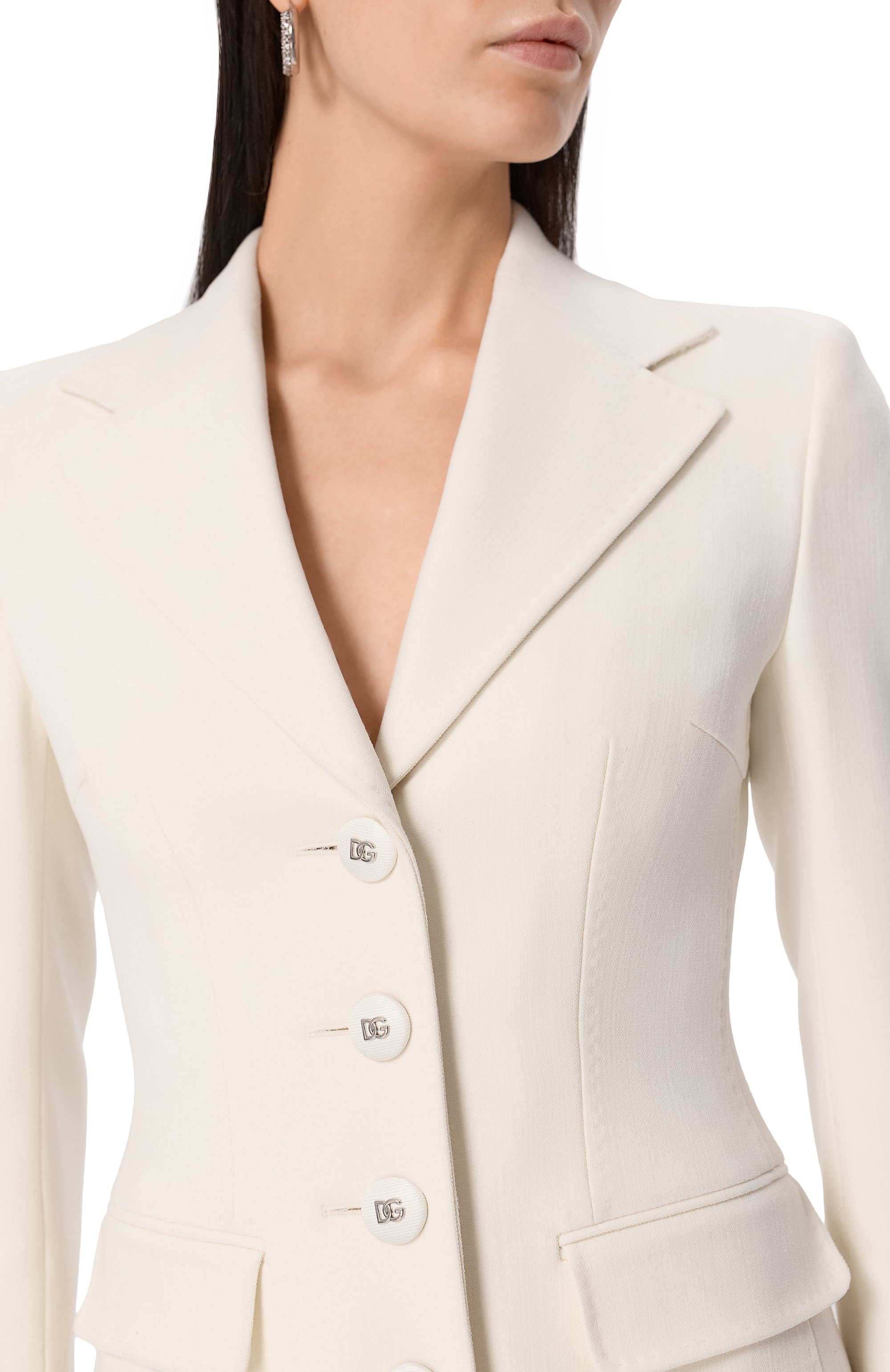 Шерстяной жакет DOLCE & GABBANA, арт. F27ADT/GDB9M, фото 5