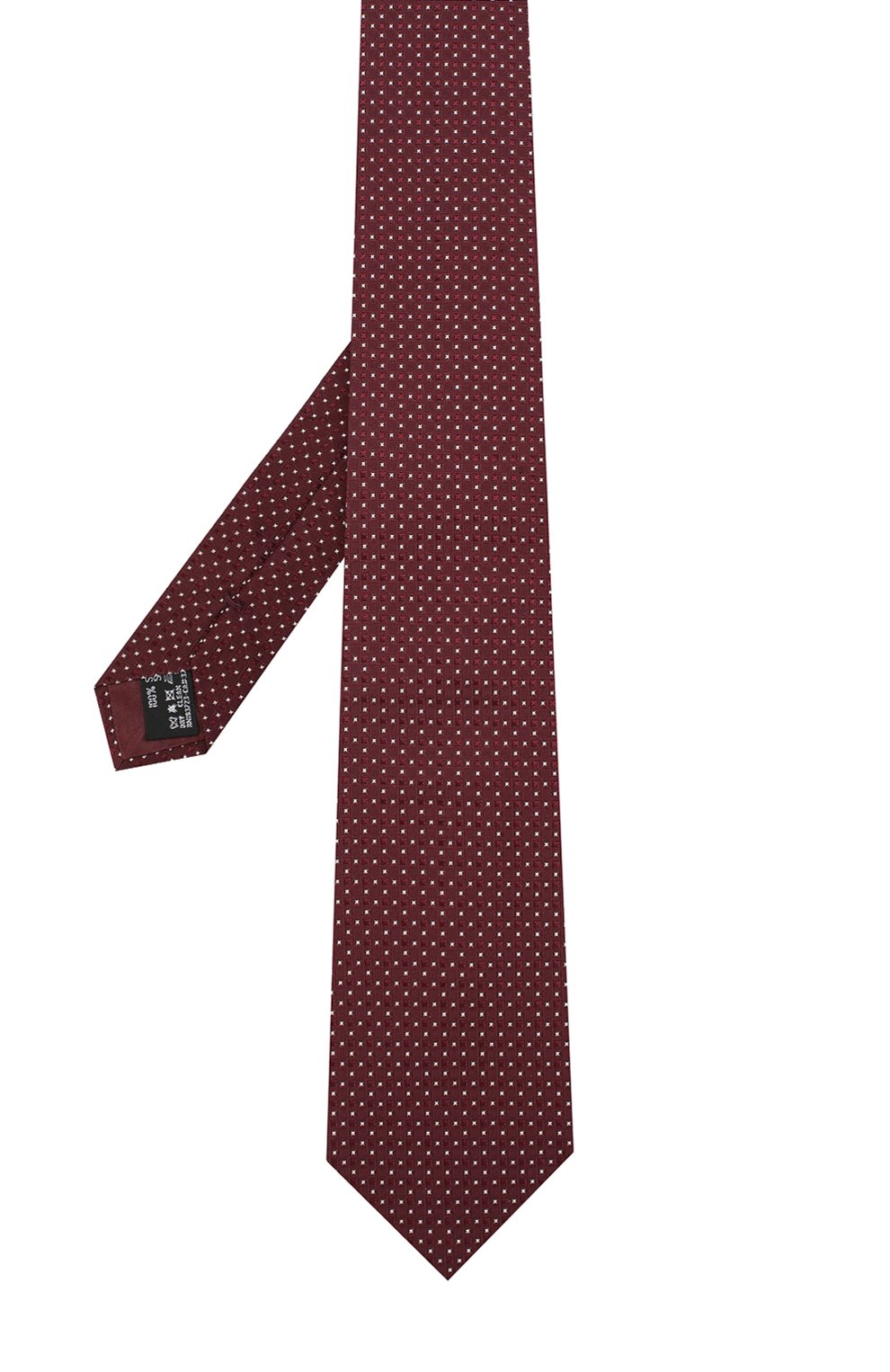 Шелковый галстук с узором GIORGIO ARMANI, арт. 360054/8A917, фото 2