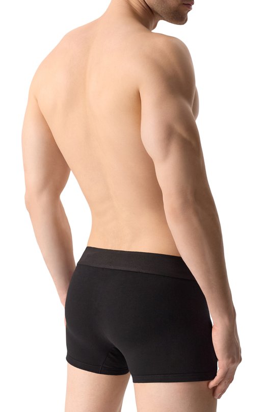 Хлопковые боксеры Dolce & Gabbana M4F37J/0UAIG Чёрный  M4F37J/0UAIG Фото 3
