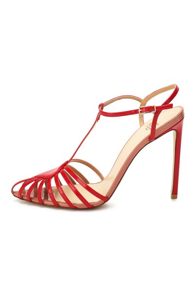 Кожаные босоножки FRANCESCO RUSSO, арт. R1S502/PATENT, фото 3