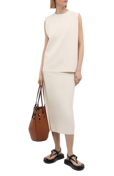 Топ из вискозы JIL SANDER, арт. JSWS754315-WSY39148, фото 2