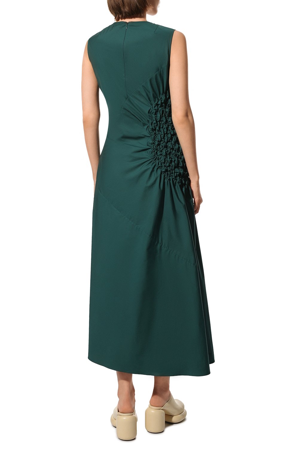 Хлопковое платье DRIES VAN NOTEN, арт. 221-011060-4046, фото 4