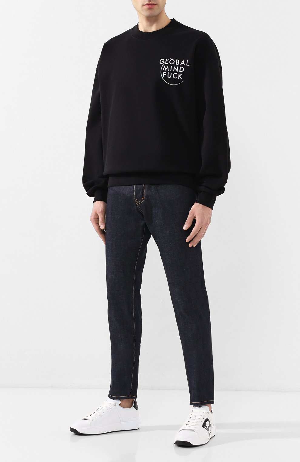 Кожаные кеды BALMAIN, арт. TM1C210/LS0H, фото 2