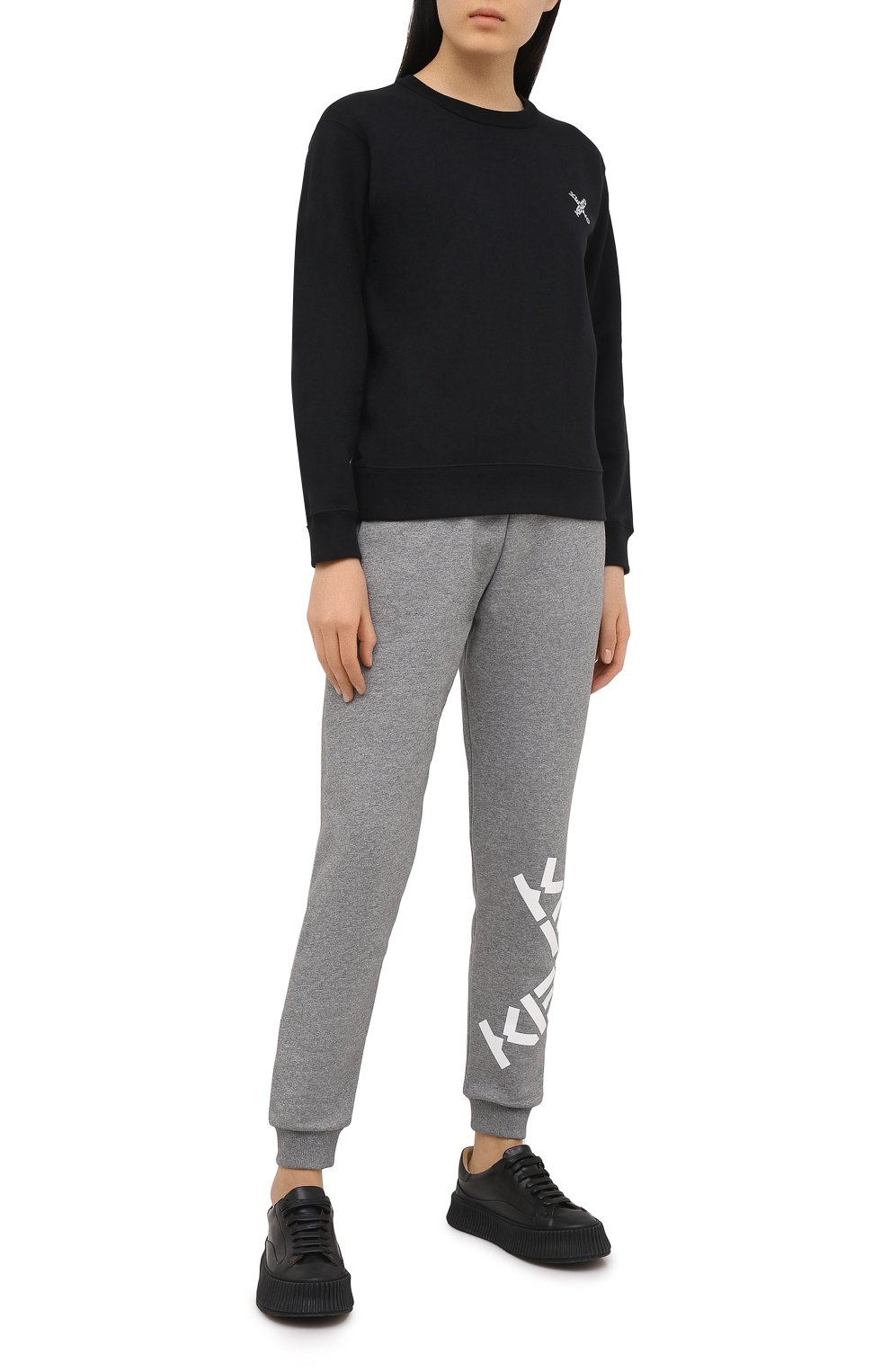 Хлопковые джоггеры kenzo sport KENZO, арт. FA62PA7224MS, фото 2