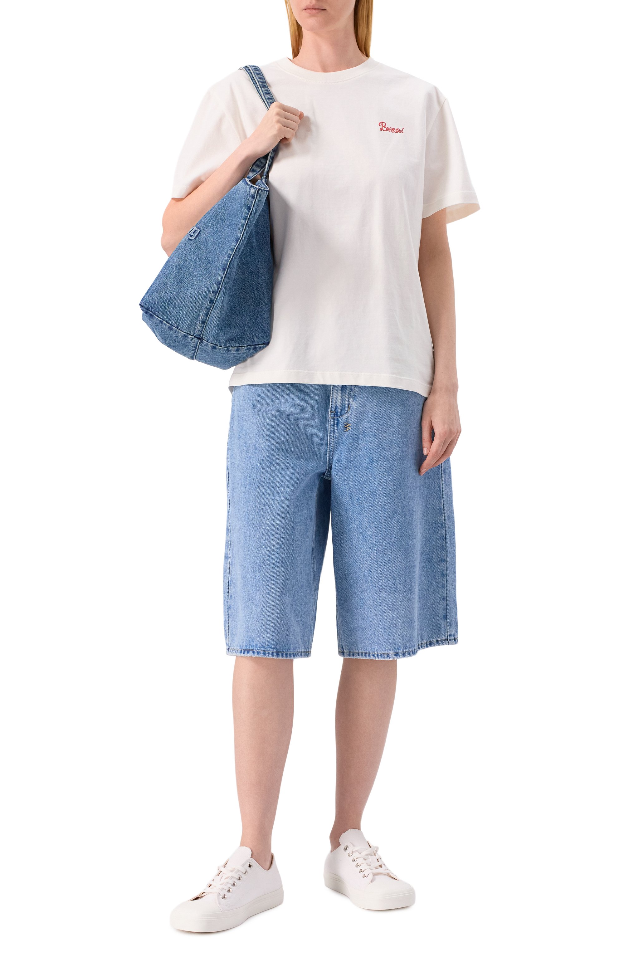 Хлопковая футболка BARROW, арт. S5BWW0TH161, фото 2