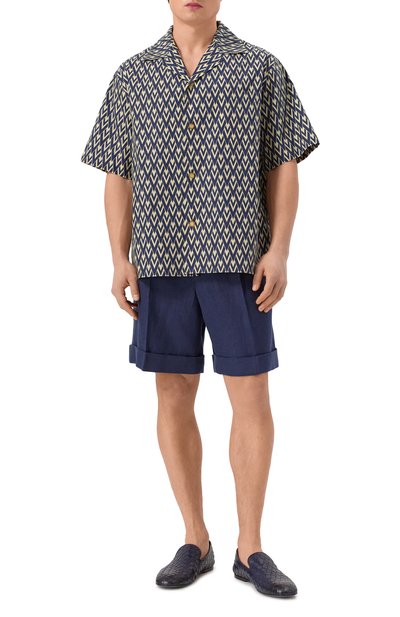 Хлопковая рубашка VALENTINO, арт. 6V3AA111AS0, фото 2