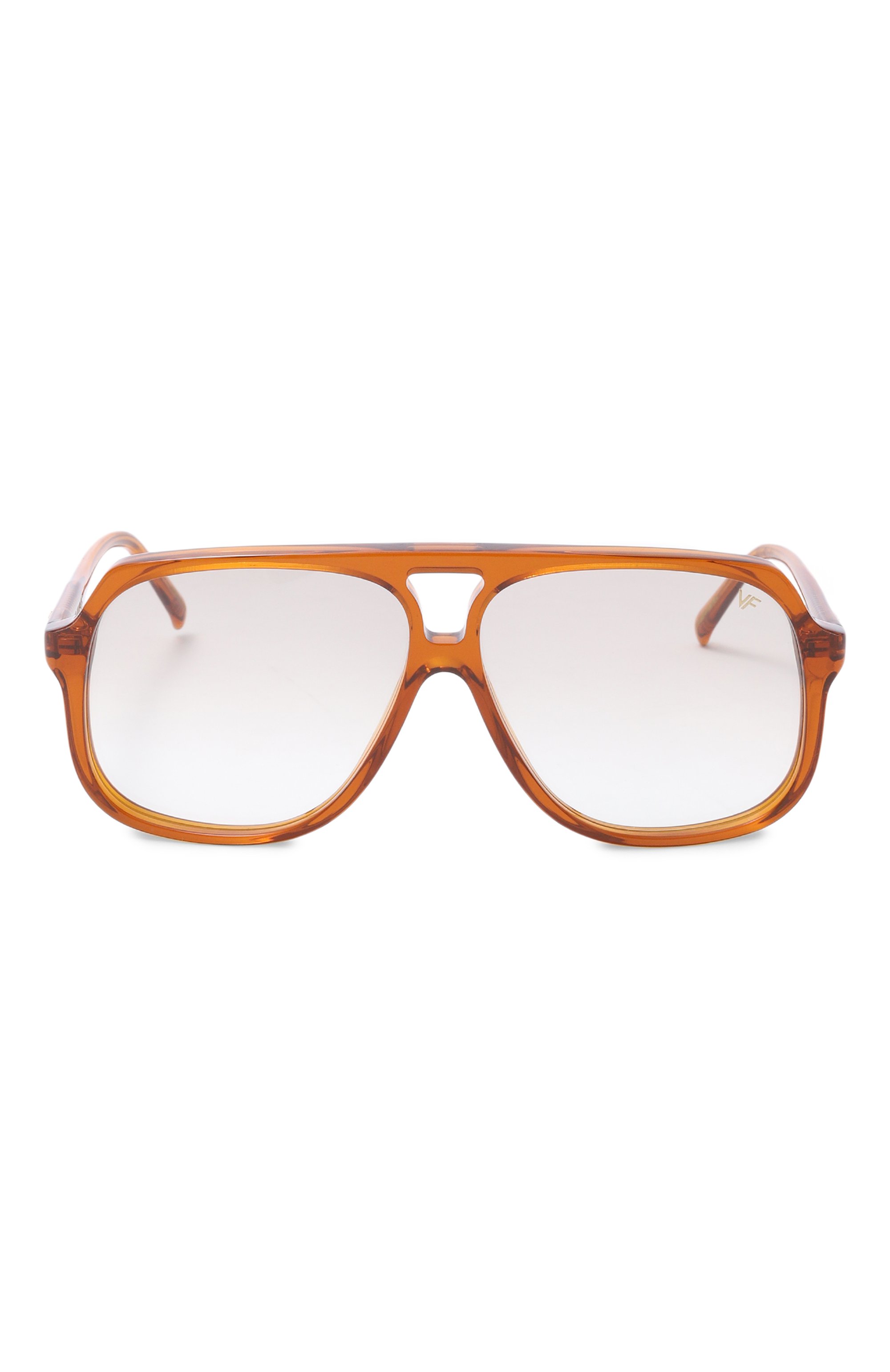 Солнцезащитные очки VINTAGE FRAMES, арт. KING SIZE AMBER TRANSLUCENT/SM0KE BR0WN, фото 2
