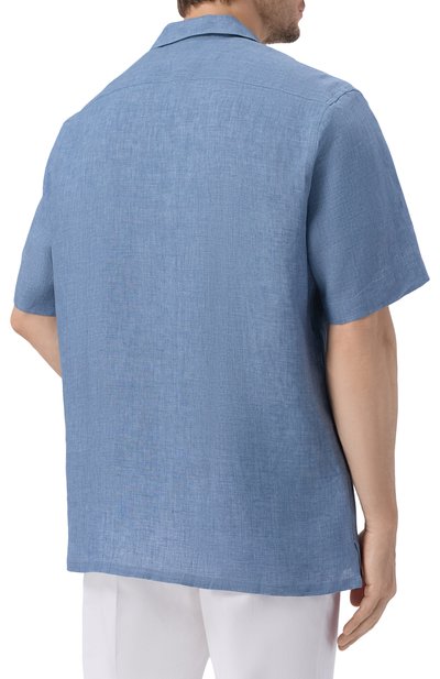 Льняная рубашка BRIONI, арт. SCFR0L/P9111, фото 4