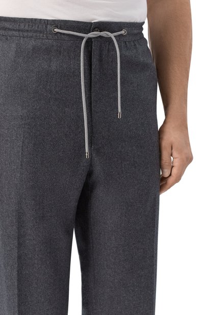 Шерстяные брюки CORNELIANI темно-серого цвета по цене 54850 руб., арт. 264L27-2618111, фото 5 Шерстяные брюки CORNELIANI, арт. 264L27-2618111, фото 5