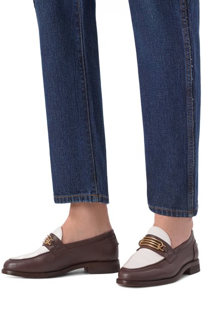 Женские кожаные лоферы DOUCAL'S, арт. DD8887ALAIPY841T