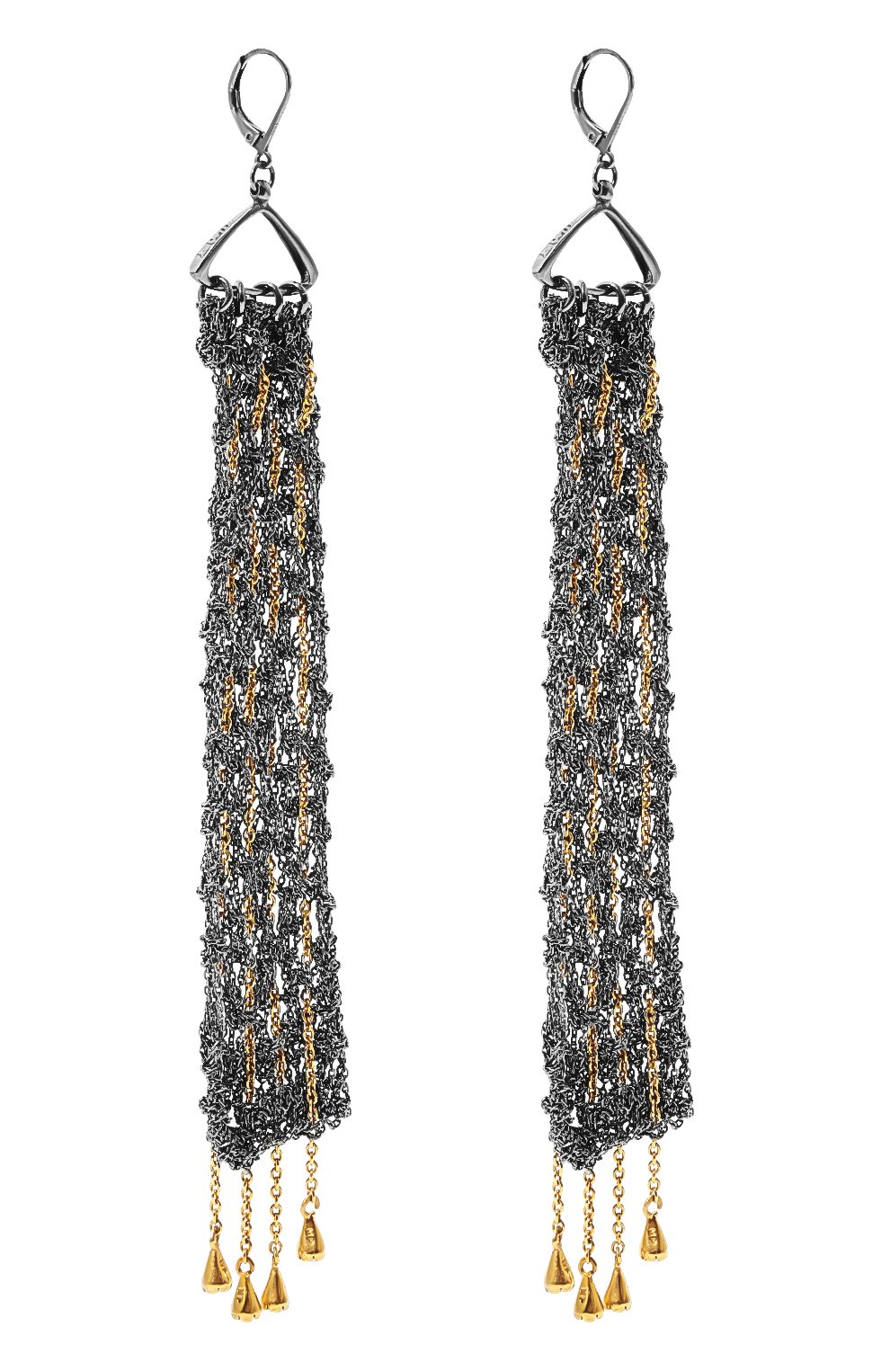 Серьги паутина жизни MIDGARD PARIS разноцветного цвета по цене 16000 руб., арт. 5637sg, фото 3 Серьги паутина жизни MIDGARD PARIS, арт. 5637sg, фото 3