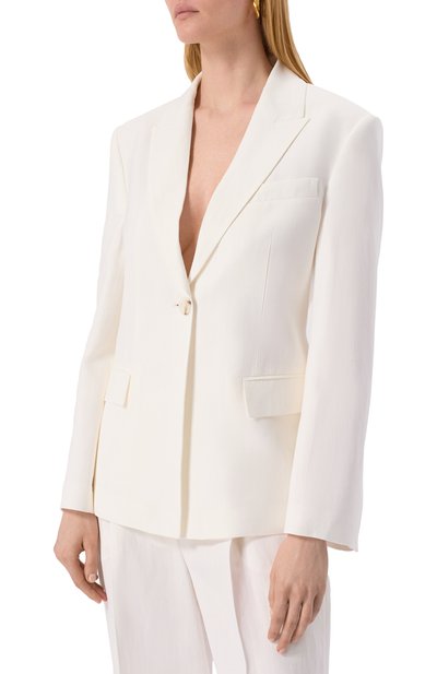 Жакет из вискозы и льна PINKO, арт. 104944/A2FA, фото 3