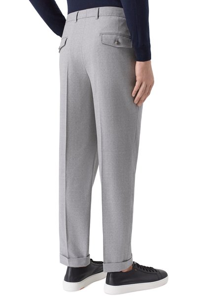 Шерстяные брюки BOSS, арт. 50556700, фото 4