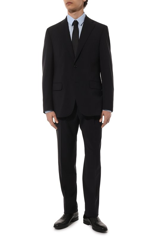 Хлопковая сорочка Dolce & Gabbana G5EJ0T/FUEEE Голубой  G5EJ0T/FUEEE Фото 2