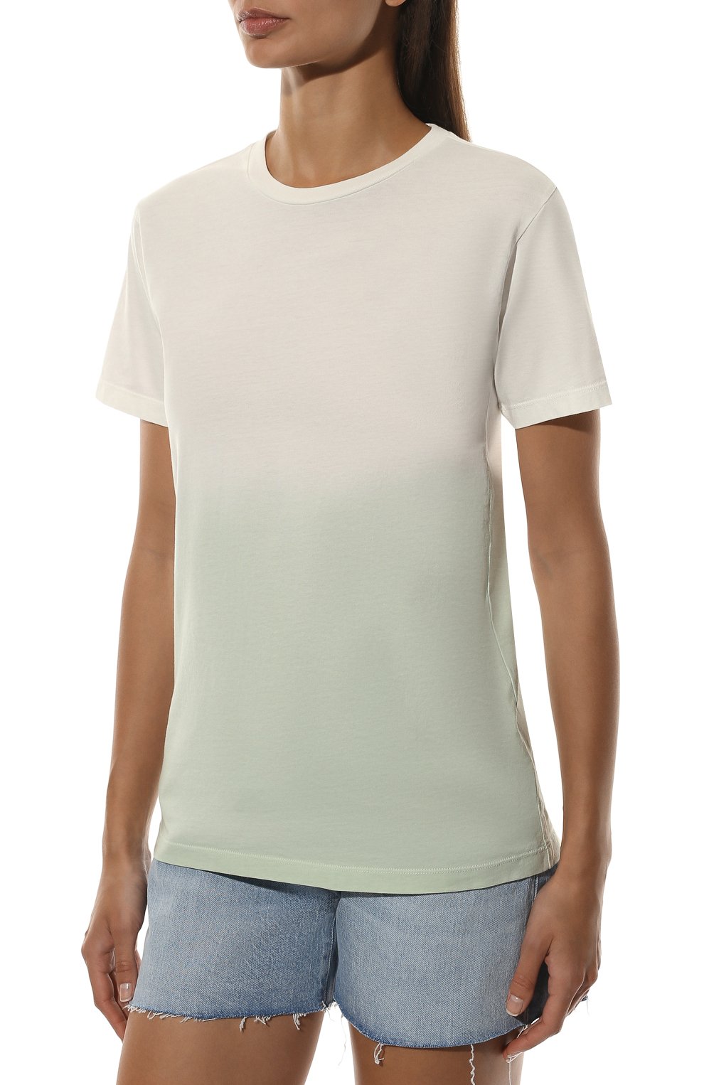 Хлопковая футболка 7 FOR ALL MANKIND, арт. JSLL9700MI, фото 3