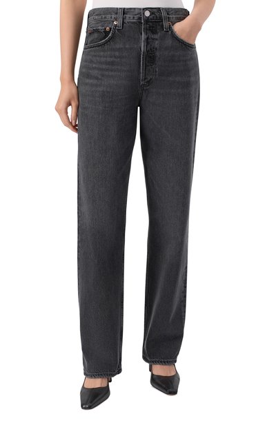 Джинсы kelly AGOLDE черного цвета по цене 52400 руб., арт. A1991817, фото 3 Джинсы kelly AGOLDE, арт. A1991817, фото 3