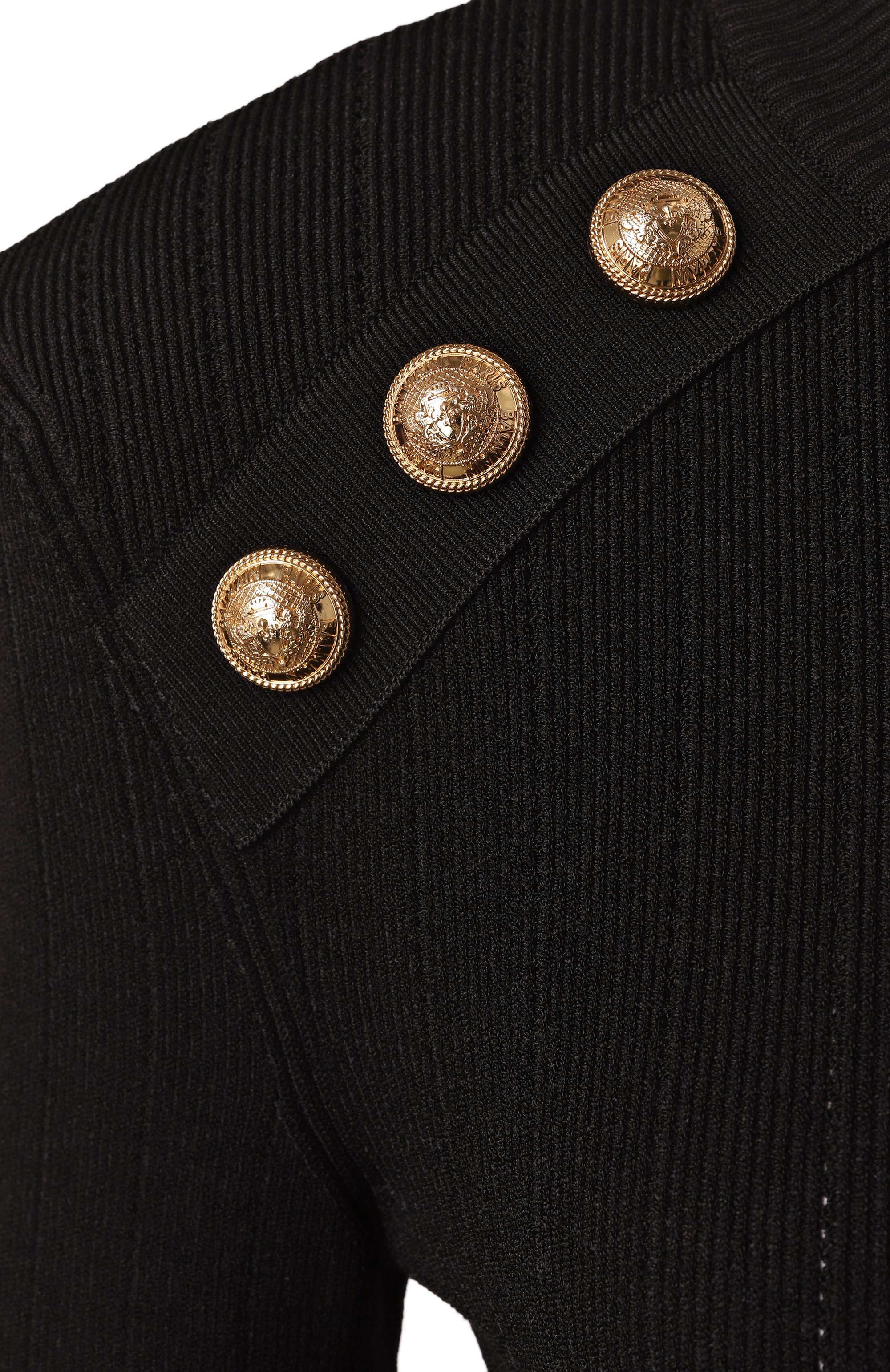 Пуловер из вискозы BALMAIN, арт. EF1KD001/KB07, фото 6